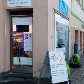 Verkaufsladen Eingang